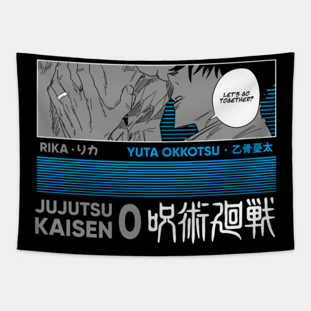 Jujutsu Kaisen Yuta Okkotsu Tapestry by Otaku Vibes