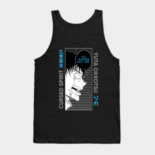 Jujutsu Kaisen - Yuta Okkotsu Crying Tank Top