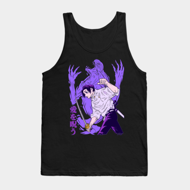 Jujutsu Kaisen Yuta and Rika Tank Top by Otaku Vibes