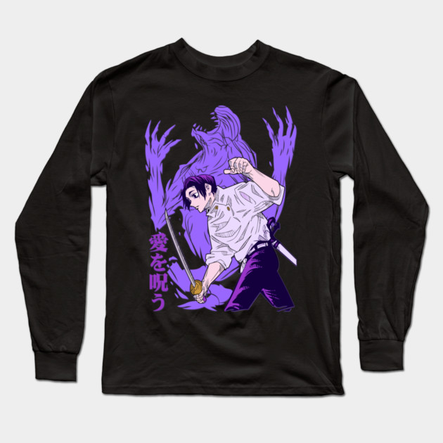 Jujutsu Kaisen Yuta and Rika Long Sleeve T-Shirt by Otaku Vibes