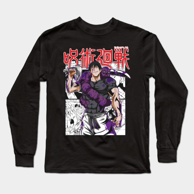 Jujutsu Kaisen - Toji Fushiguro Long Sleeve T-Shirt by Otaku Vibes