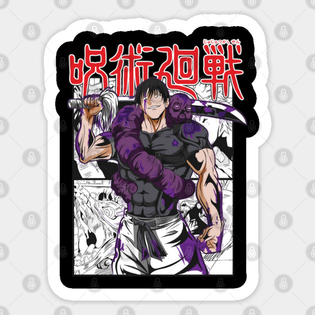 Jujutsu Kaisen - Toji Fushiguro Sticker by Otaku Vibes