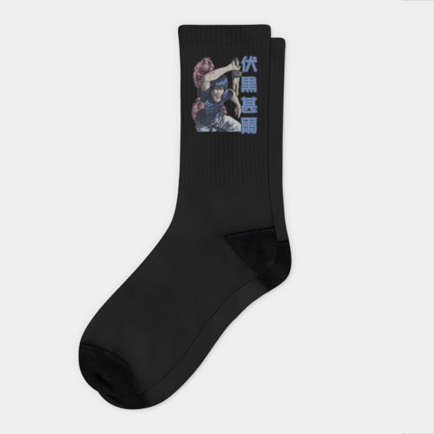Jujutsu Kaisen Toji Fushiguro Sorcerer Killer Socks by Otaku Vibes