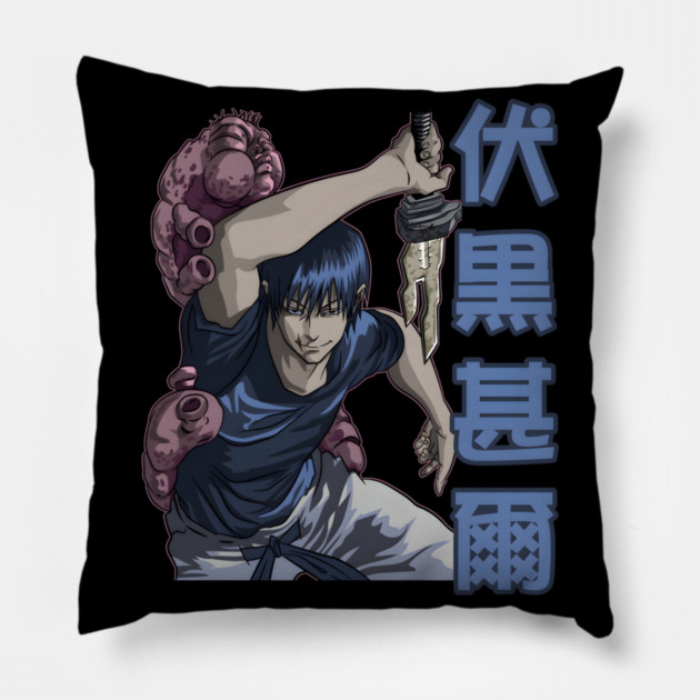 Jujutsu Kaisen Toji Fushiguro Sorcerer Killer Pillow by Otaku Vibes