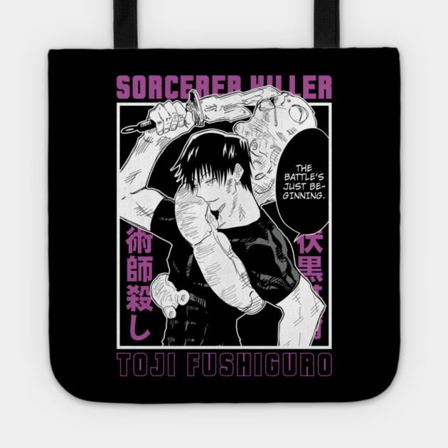 Toji Fushiguro | Jujutsu Kaisen Cool Design Tote by Otaku Vibes
