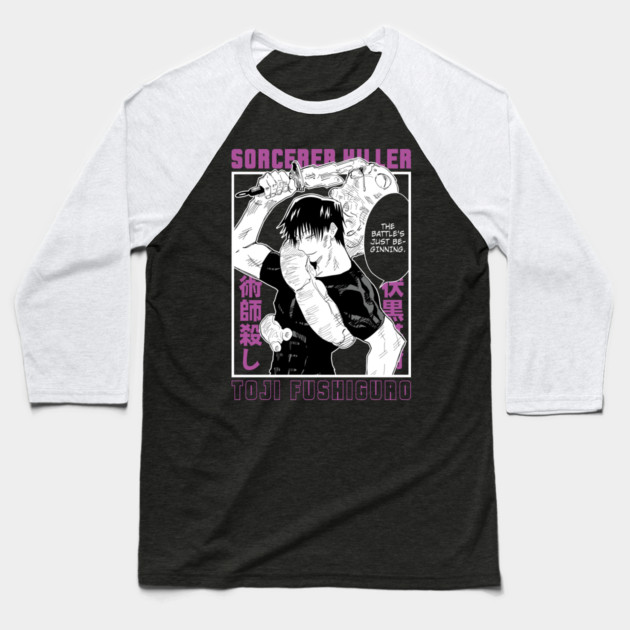Toji Fushiguro | Jujutsu Kaisen Cool Design Baseball T-Shirt by Otaku Vibes