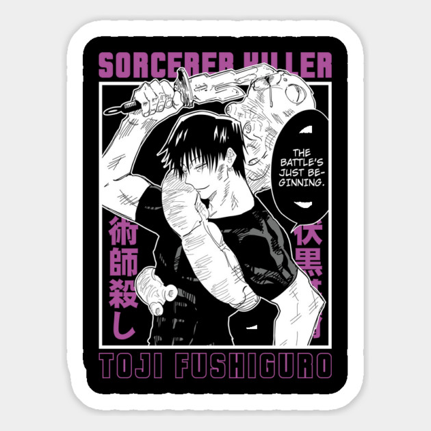 Toji Fushiguro | Jujutsu Kaisen Cool Design Magnet by Otaku Vibes