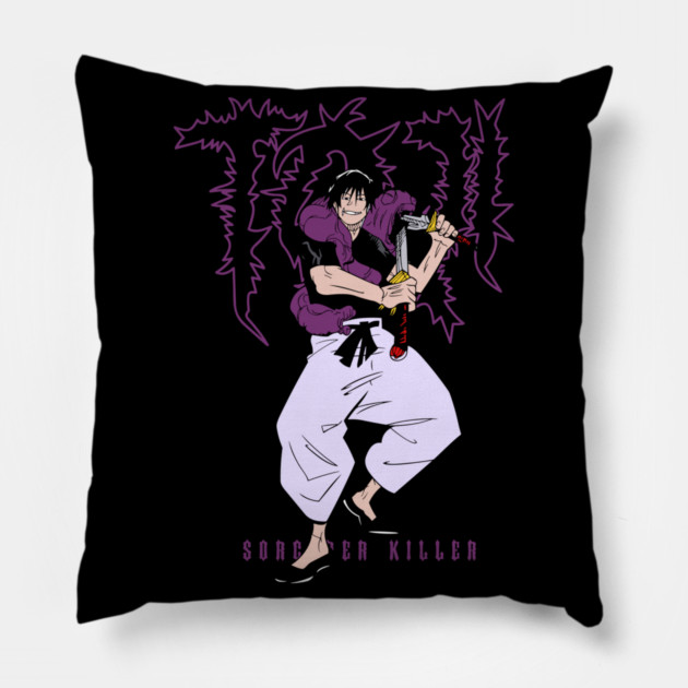 Jujutsu Kaisen - Toji Fushiguro Art Pillow by Otaku Vibes