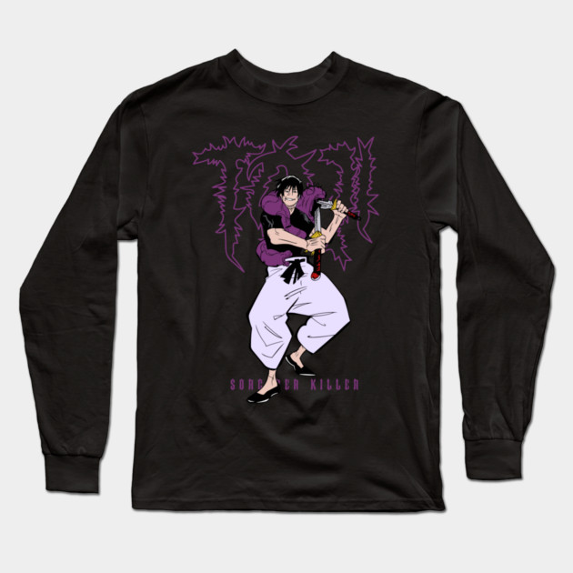 Jujutsu Kaisen - Toji Fushiguro Art Long Sleeve T-Shirt by Otaku Vibes