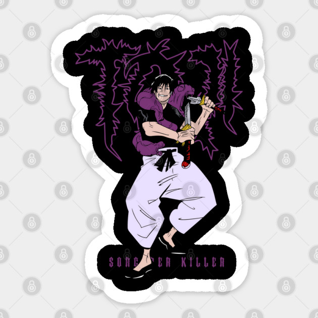 Jujutsu Kaisen - Toji Fushiguro Art Sticker by Otaku Vibes