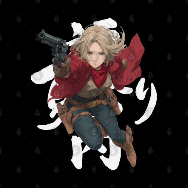 Anime Gunslinger Adventurer Girl by TuncGK