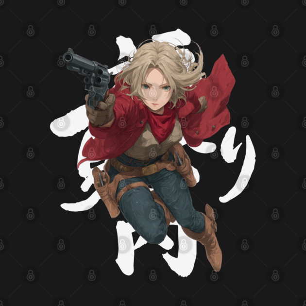 Anime Gunslinger Adventurer Girl by TuncGK