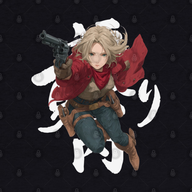 Anime Gunslinger Adventurer Girl by TuncGK