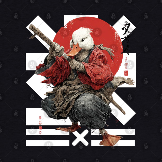 Duck Ronin Samurai Warrior by TuncGK