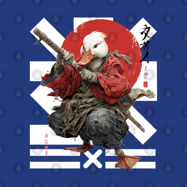 Duck Ronin Samurai Warrior by TuncGK