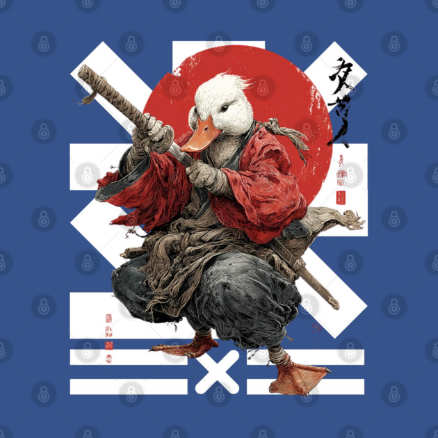 Duck Ronin Samurai Warrior by TuncGK