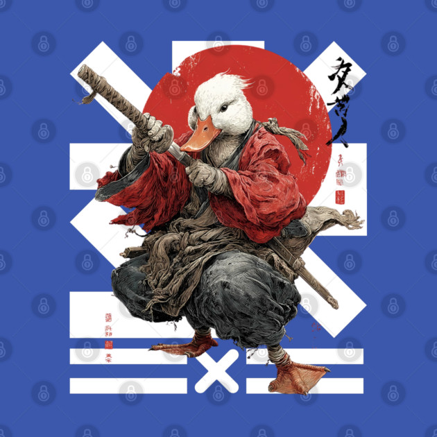 Duck Ronin Samurai Warrior by TuncGK