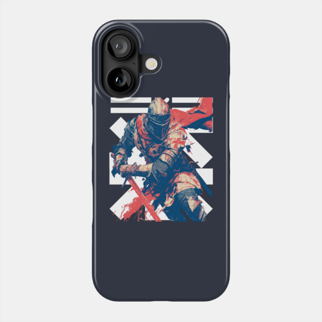 Valiant Medieval Knight in Armor Phone Case by TuncGK