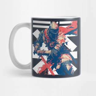 Valiant Medieval Knight in Armor Mug