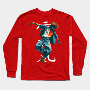 Urban Street Breakdancer Long Sleeve T-Shirt