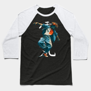 Urban Street Breakdancer Baseball T-Shirt