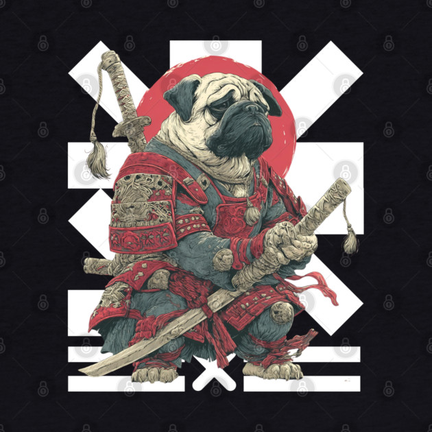 Bushido Pug: The Samurai Dog Warrior by TuncGK