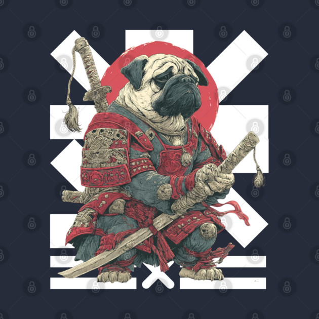Bushido Pug: The Samurai Dog Warrior by TuncGK
