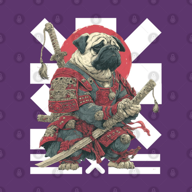 Bushido Pug: The Samurai Dog Warrior by TuncGK