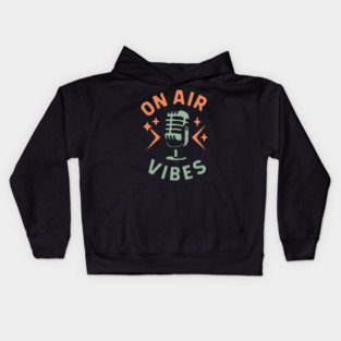 More Listening, Less Glitter Kids Hoodie