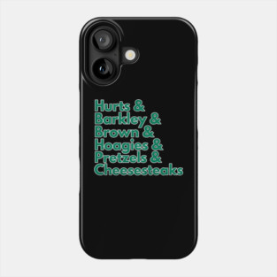 Philadelphia Eagles - Philly Football, Cheesesteak & Hoagie Lover, Game Day Tailgate, Eagles Phone Case