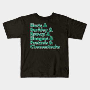 Philadelphia Eagles - Philly Football, Cheesesteak & Hoagie Lover, Game Day Tailgate, Eagles Kids T-Shirt