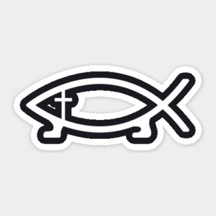 Christian OK With Evolution Sticker