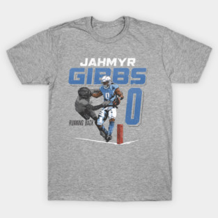 Jahmyr Gibbs Detroit Stiff Arm T-Shirt