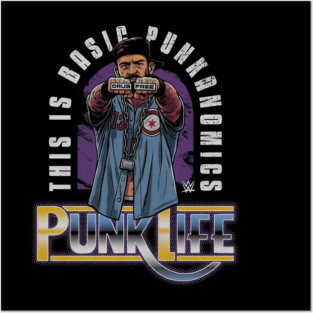 CM Punk Punk Life Posters and Art