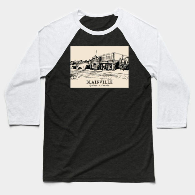 Blainville - Québec Baseball T-Shirt by Lakeric
