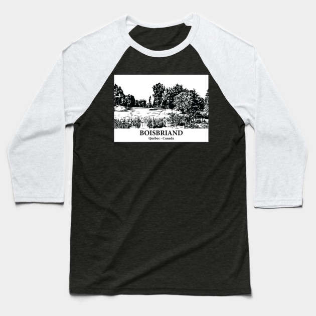 Boisbriand - Québec Baseball T-Shirt by Lakeric