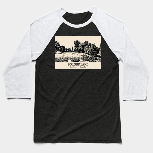 Boisbriand - Québec Baseball T-Shirt by Lakeric