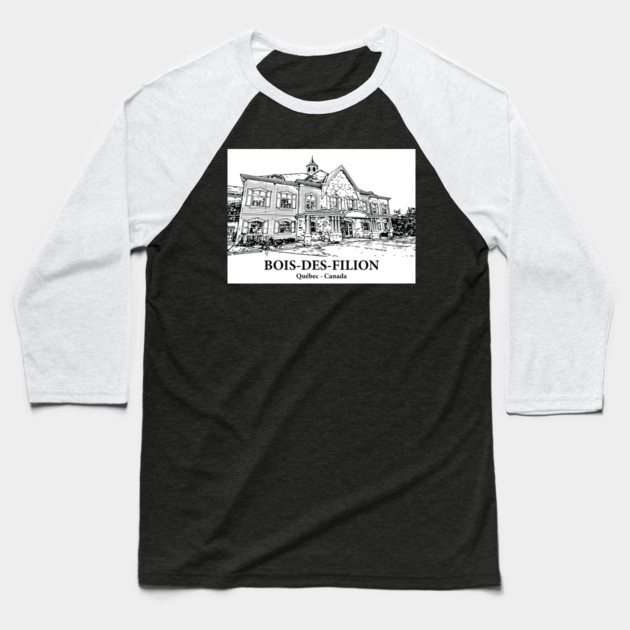Bois-des-Filion - Québec Baseball T-Shirt by Lakeric