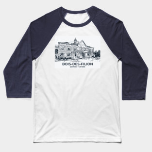 Bois-des-Filion - Québec Baseball T-Shirt