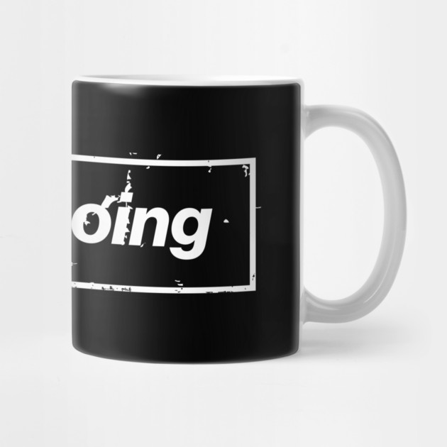 Keep Going Oasis Distressed Typography – Bold Positive Message Design Black by Butter Creative