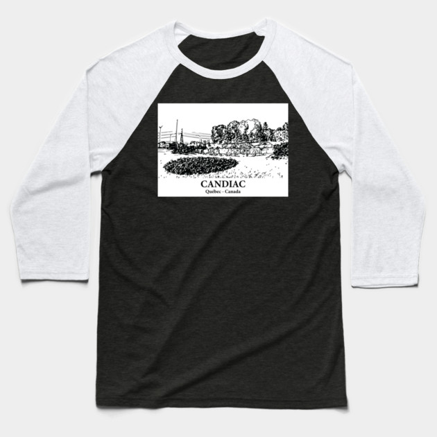 Candiac - Québec Baseball T-Shirt by Lakeric