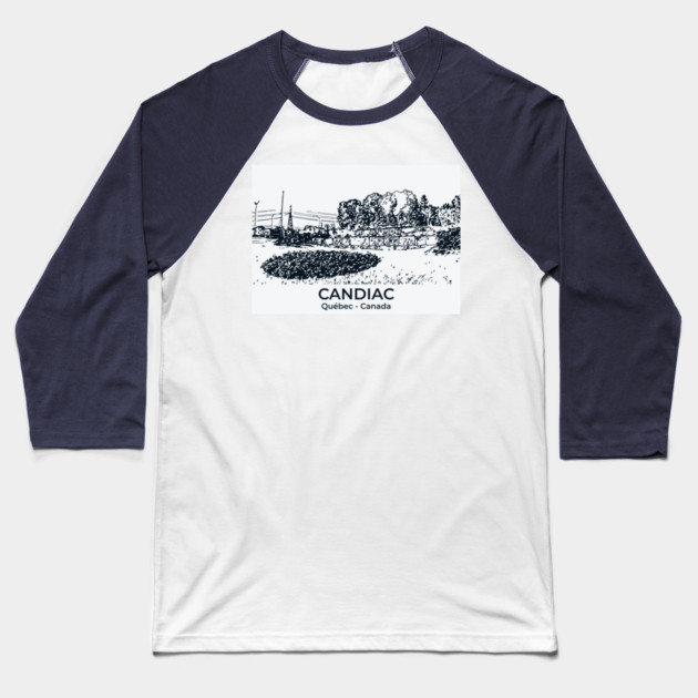 Candiac - Québec Baseball T-Shirt by Lakeric