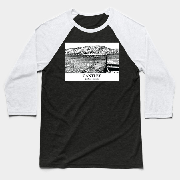 Cantley - Québec Baseball T-Shirt by Lakeric