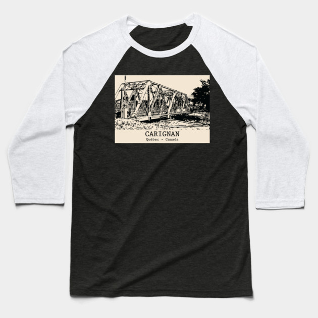 Carignan - Québec Baseball T-Shirt by Lakeric