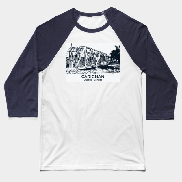 Carignan - Québec Baseball T-Shirt by Lakeric