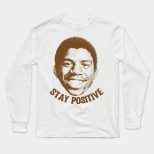 Vintage Stay Positive Long Sleeve T-Shirt