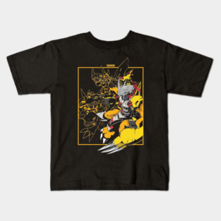 DIGIMON WARGREYMON EVOLUTION Kids T-Shirt