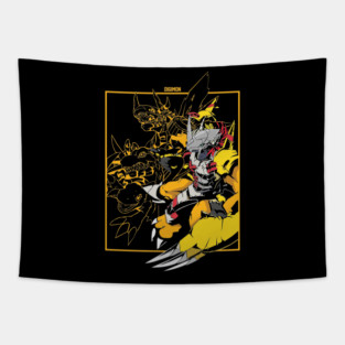 DIGIMON WARGREYMON EVOLUTION Tapestry