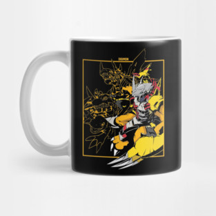 DIGIMON WARGREYMON EVOLUTION Mug