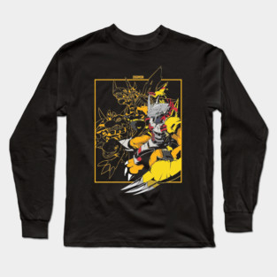 DIGIMON WARGREYMON EVOLUTION Long Sleeve T-Shirt